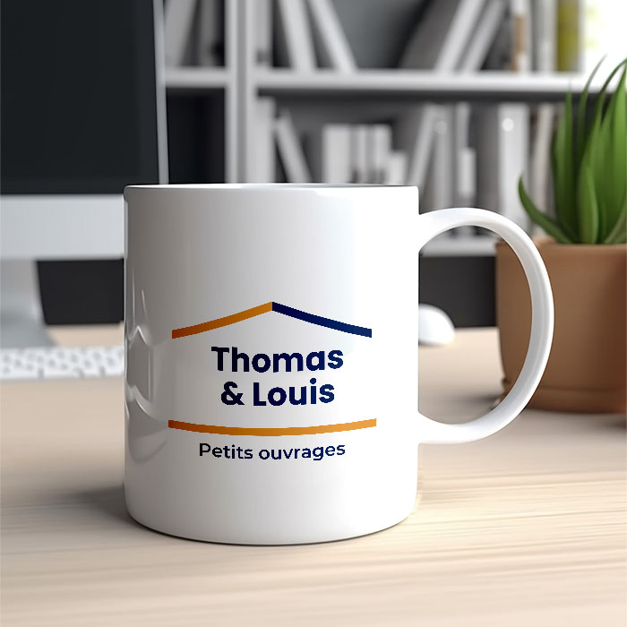 Alternative view of Mug Céramique - Blanc