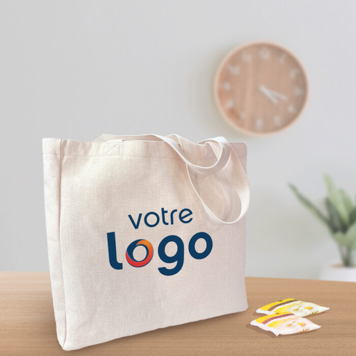 Alternative view of Sac cabas personnalisé – Votre logo