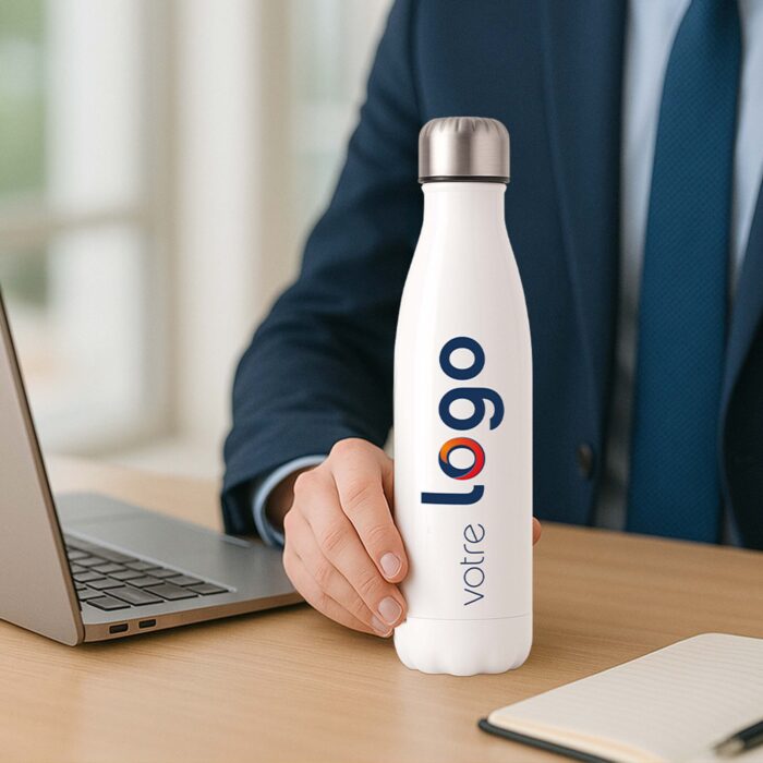 Alternative view of Bouteille Isotherme - Votre logo <br> <strong>  500 ml </strong>