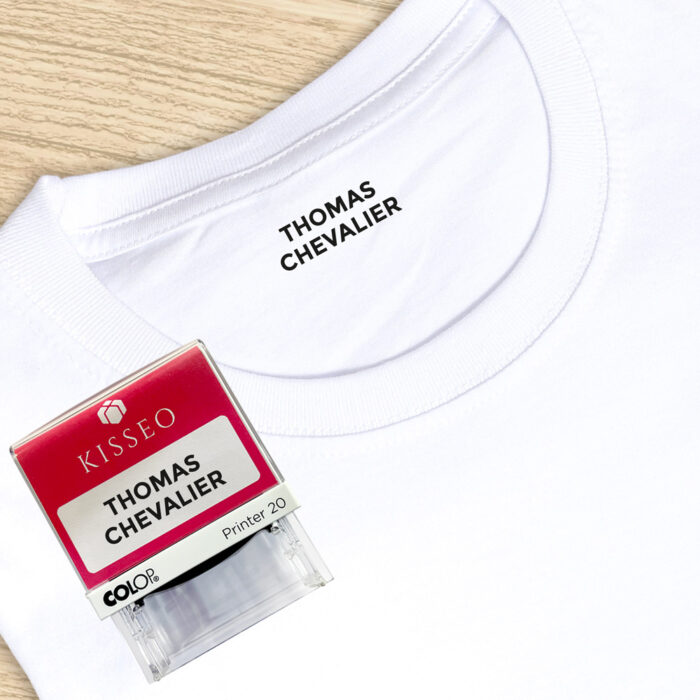 Tampon textile - Prénom Nom