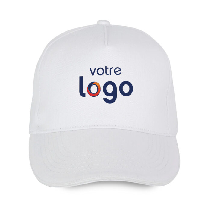 Casquette publicitaire – Blanc
