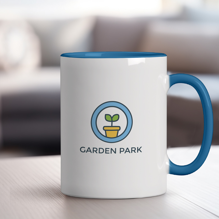 Mug céramique - Bleu