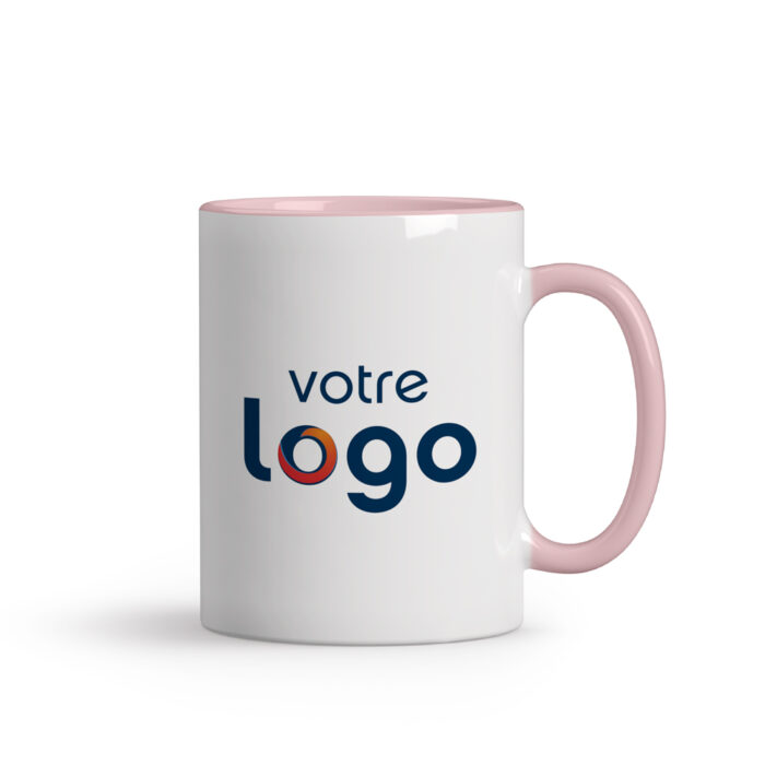 Alternative view of Mug céramique - Rose