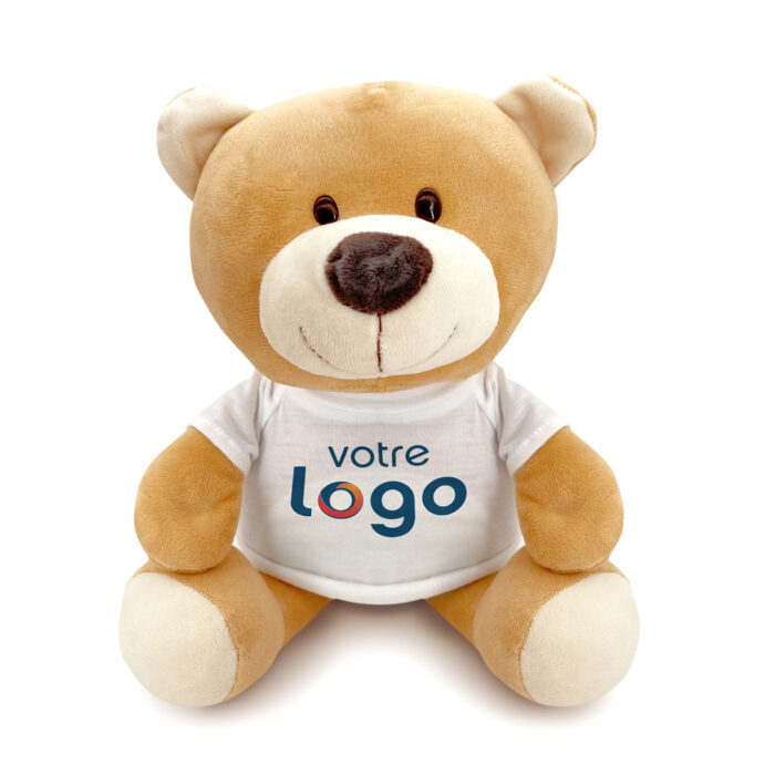 Billy l’ours en peluche personnalisé <br> <strong>  23 cm </strong>