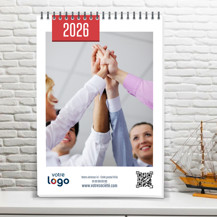 Alternative view of Calendrier A4 Recto 13 pages