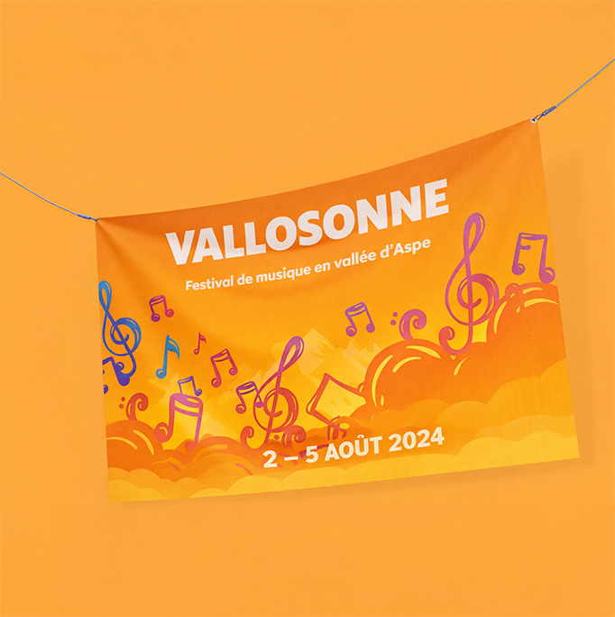 Banderole extérieur