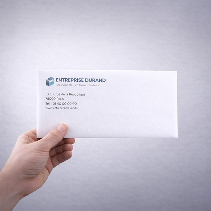 Enveloppe sans fenêtre