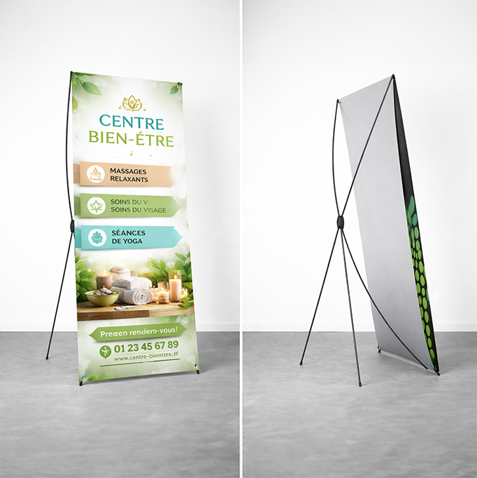 Alternative view of X-banner