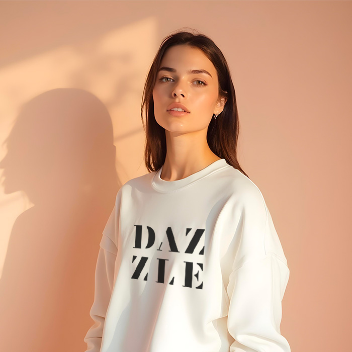 Sweat-shirt Blanc mixte Roly®