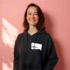Sweat-shirt Noir à capuche mixte Roly®