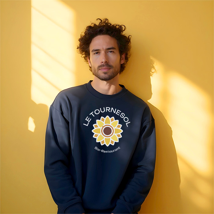 Sweat-shirt Bleu mixte Roly®
